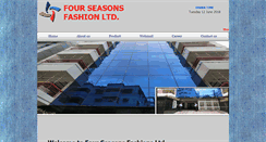 Desktop Screenshot of fourseasonsdhaka.com